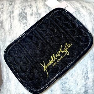 NWT exclusive Kendall Kylie Jenner black suede crossbody purse bag